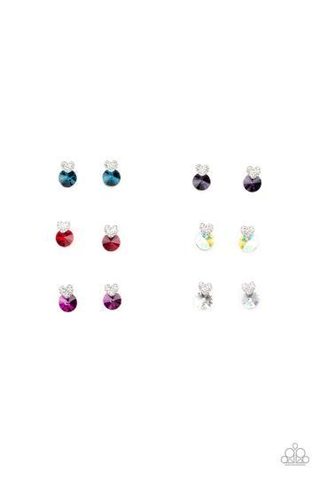 Starlet Shimmer Heart & Bling Earrings
