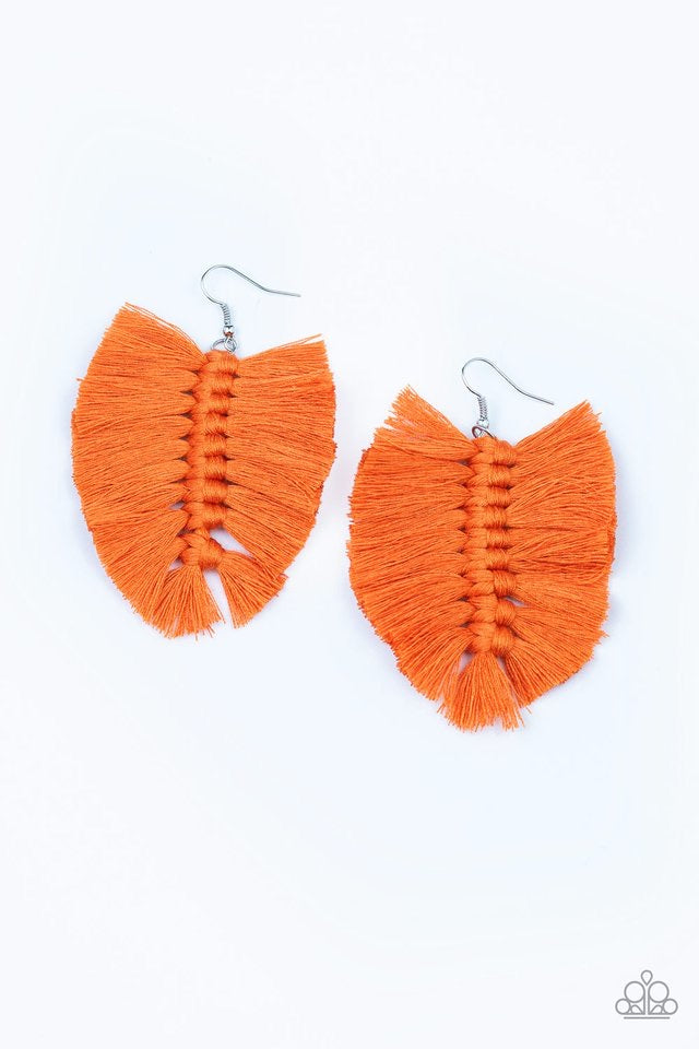 Knotted Native-Orange