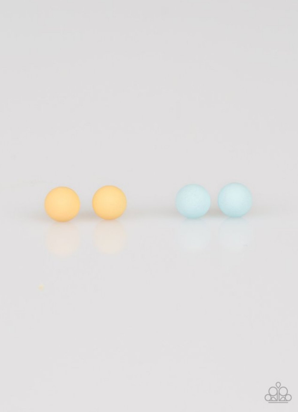 Starlet Shimmer Colorful Ball Post Earrings