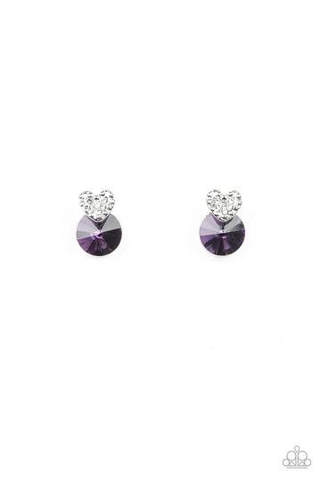 Starlet Shimmer Heart & Bling Earrings