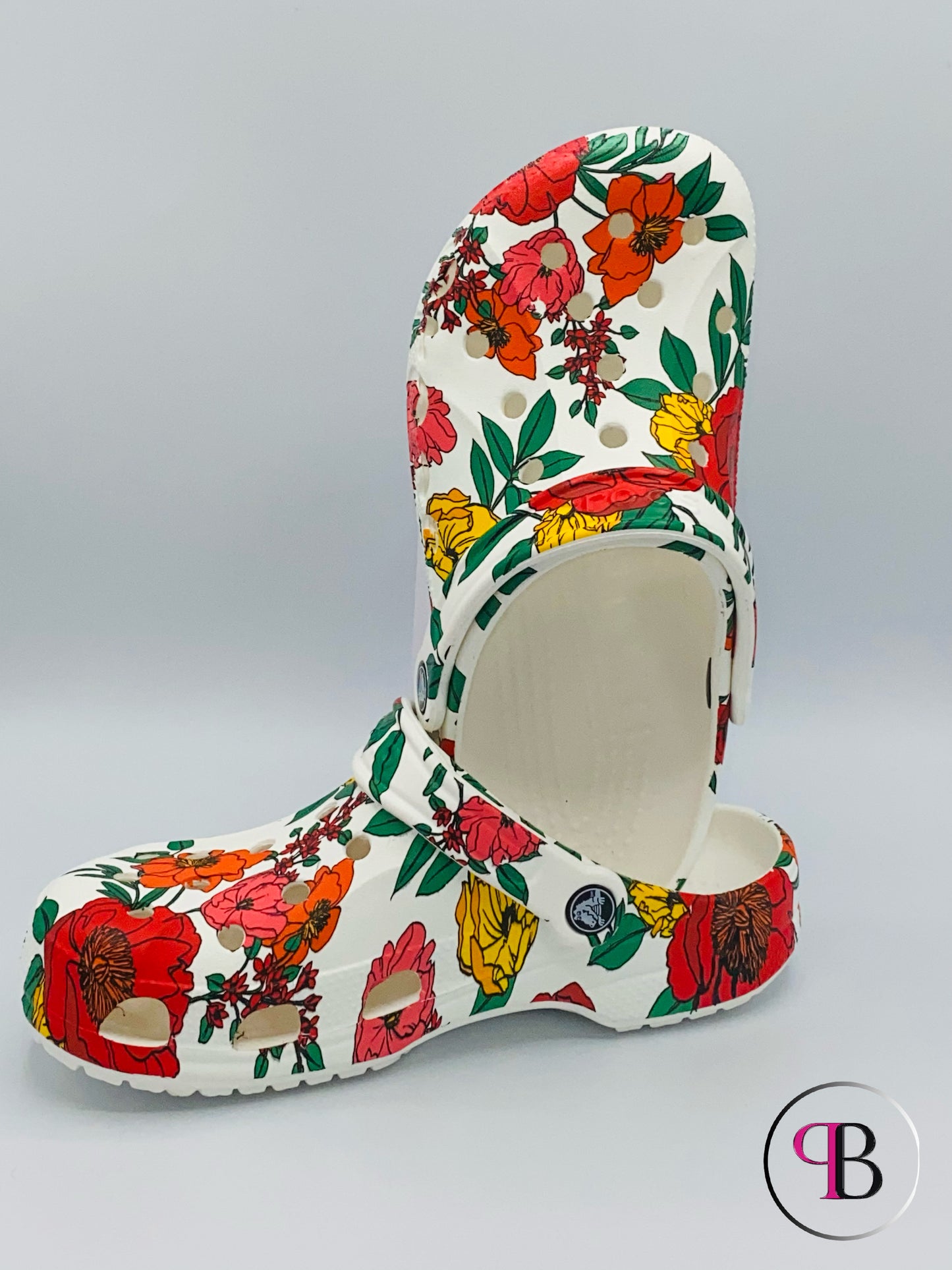 Classic Floral Graphic Clog