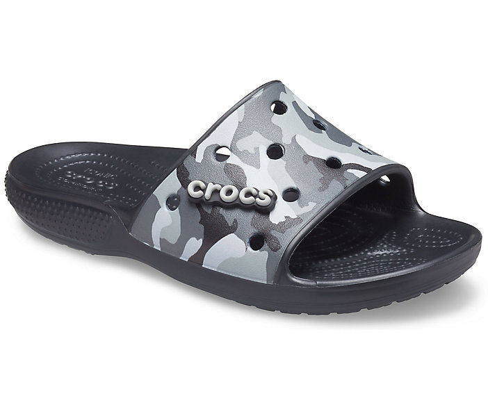 Classic Crocs Printed Camo Slide