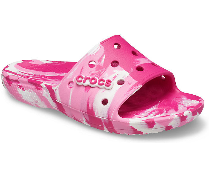 Classic Crocs Marbled Slide