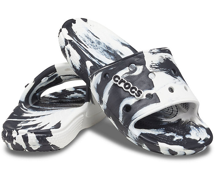 Classic Crocs Marbled Slide