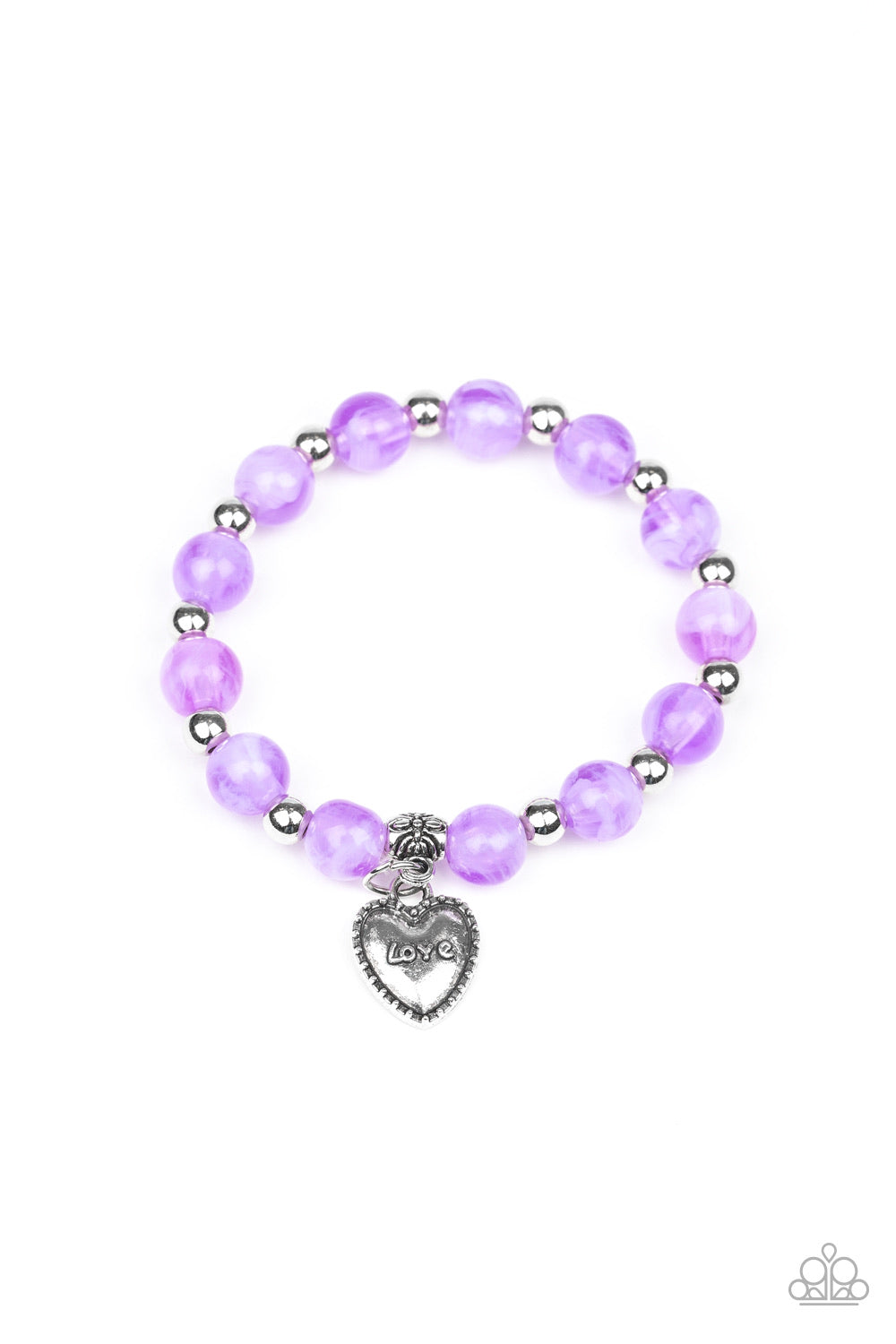 Starlet Shimmer Heart Charm Bracelets