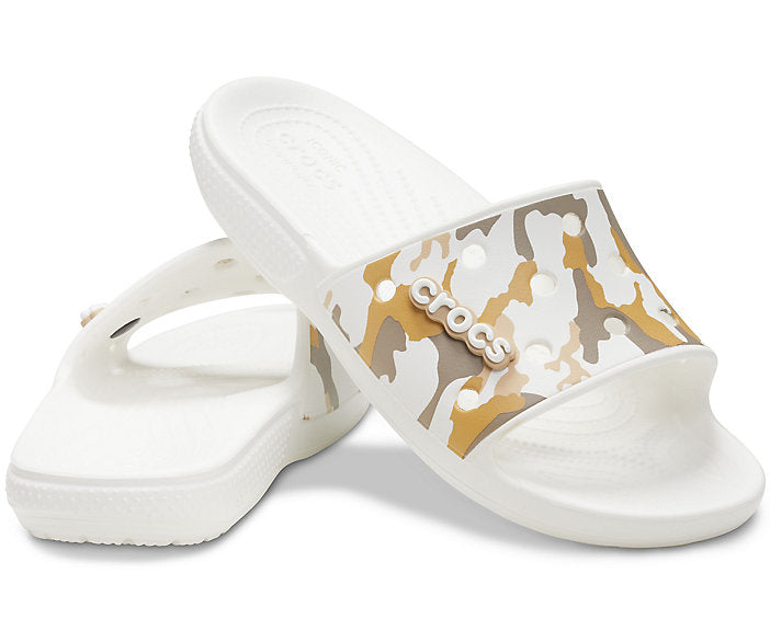 Classic Crocs Printed Camo Slide