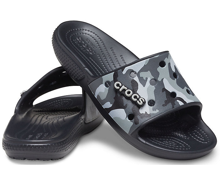 Classic Crocs Printed Camo Slide