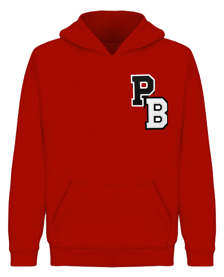 Red Pretty Babe Hoodie (Corner)