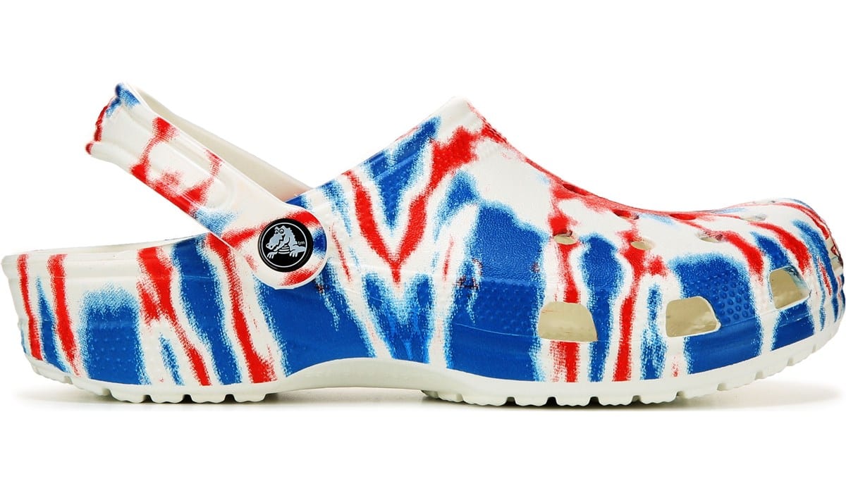 Classic Tie-Dye Graphic Clog